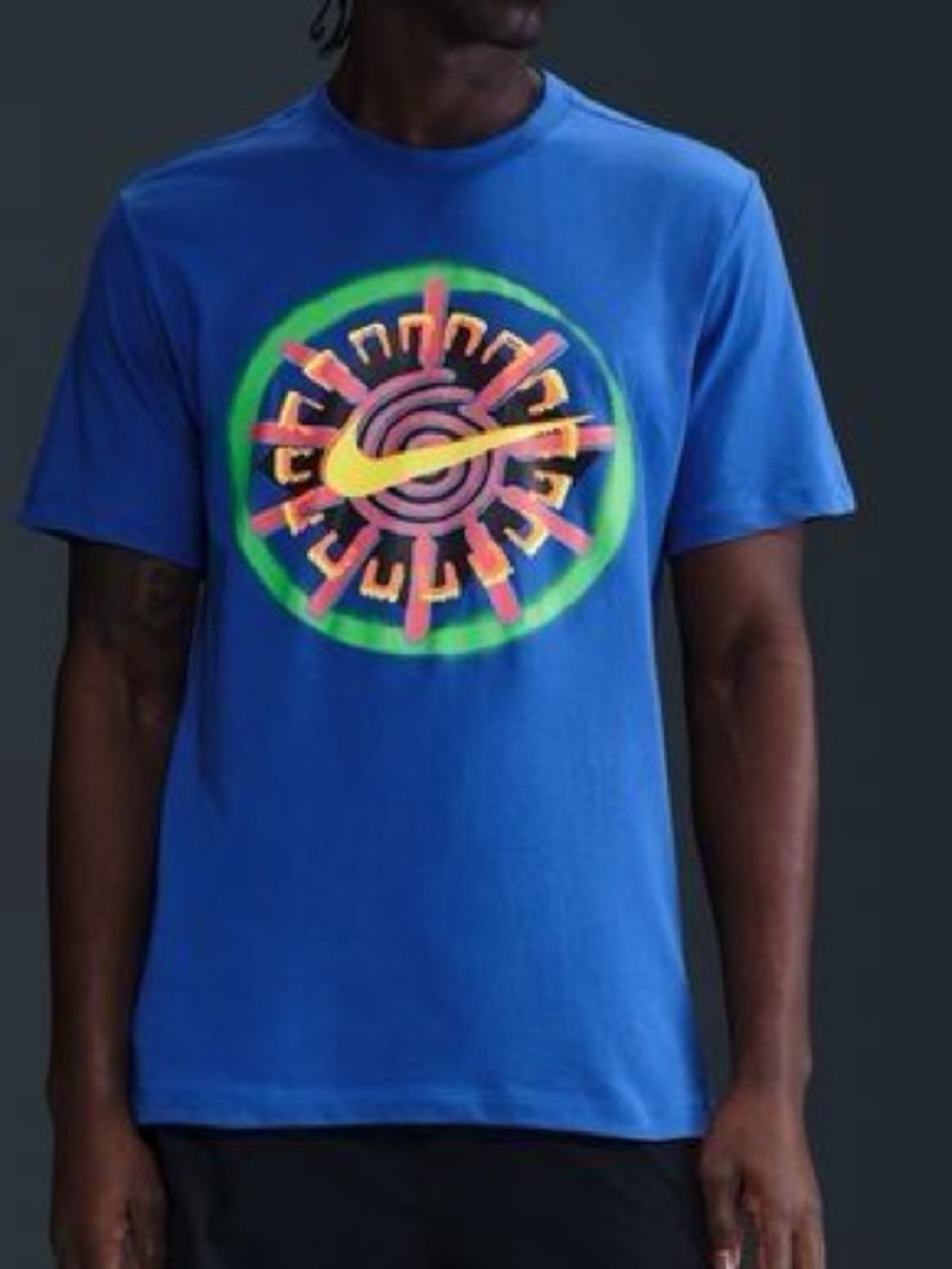 Nike Blue Festival Graphic Tshirt